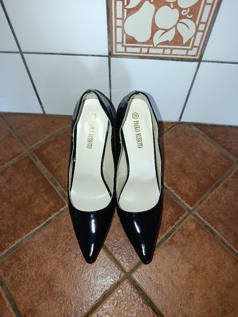 Escarpins👄, Vêtements | Femmes, Chaussures, Escarpins, Comme neuf, Paolo Russoto, Noir