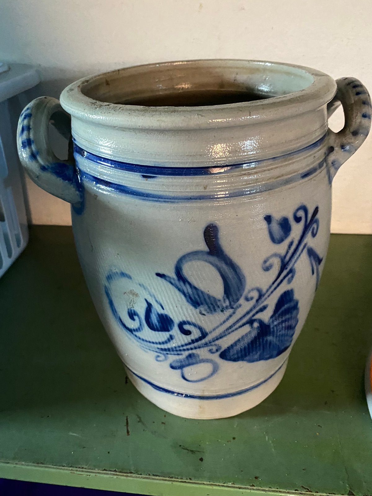 Pot en grès hauteur 30 cm en très bon état, Antiquités & Art, Enlèvement