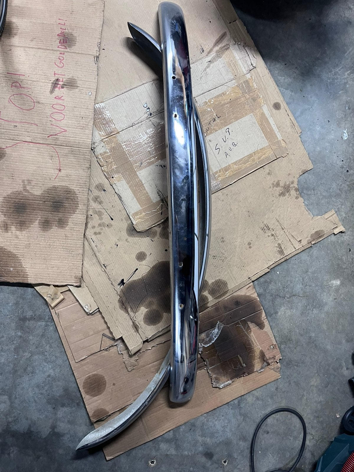 Vw kever bumper, Pare-chocs, Volkswagen, Enlèvement, Utilisé