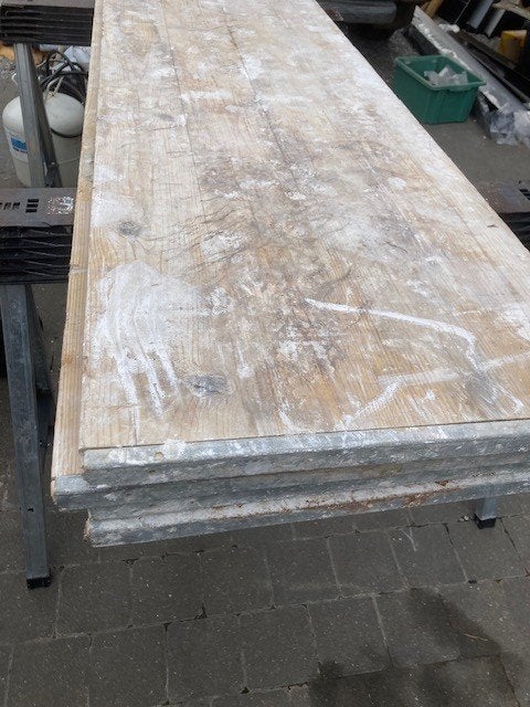 Plancher de plafonneur 2000 x 500 x 27mm, Ophalen, Gebruikt