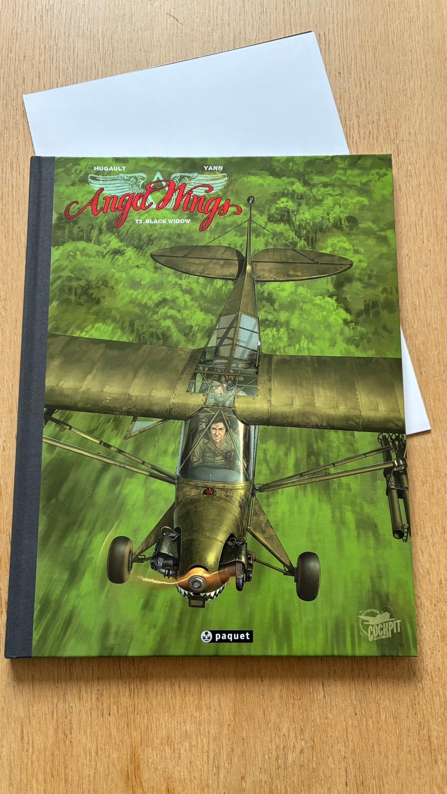 BD Angel Wings Tome 2 Black Widow, Ophalen, Zo goed als nieuw