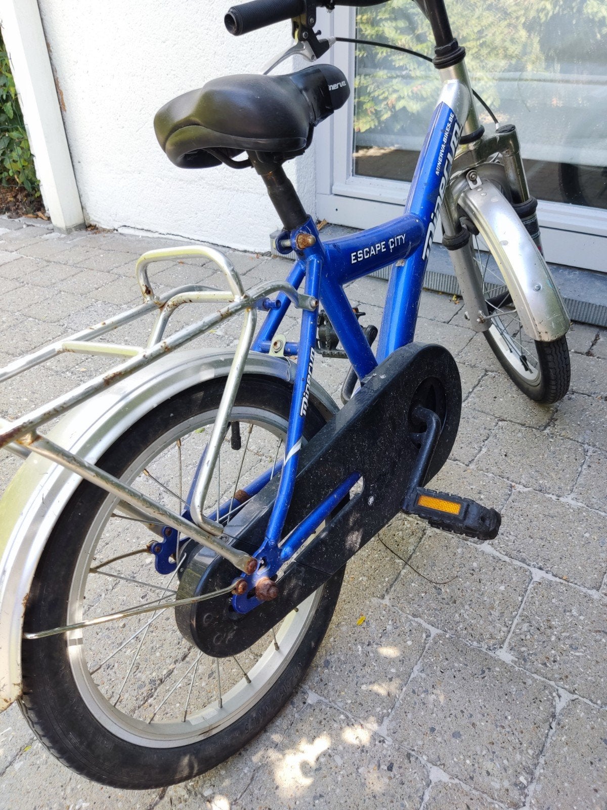 Kinderfiets, Fietsen en Brommers, Fietsen | Jongens, Ophalen, Gebruikt, Velgrem, 16 inch