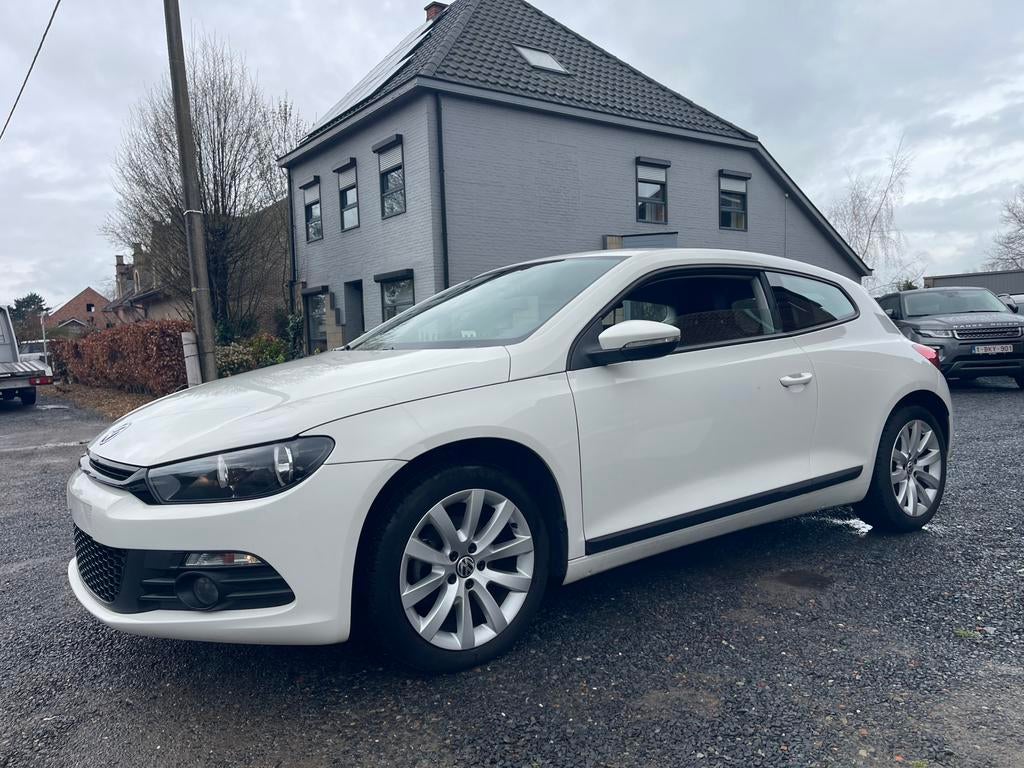 Volkswagen Scirocco 1.4 TSI"Sport"Airco,1e eigenaar,93.000km, 90 kW, 4 cilinders, 149 g/km, Wit