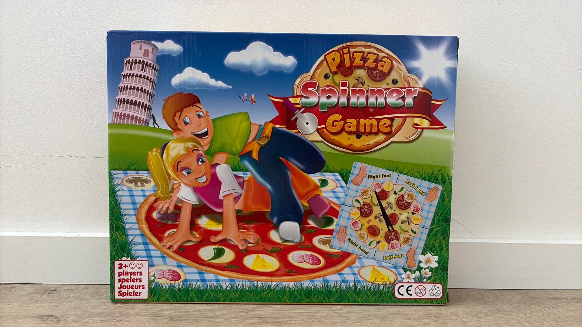 Jeu Pizza Spinning (Twister), 1 ou 2 joueurs, Enlèvement, Neuf