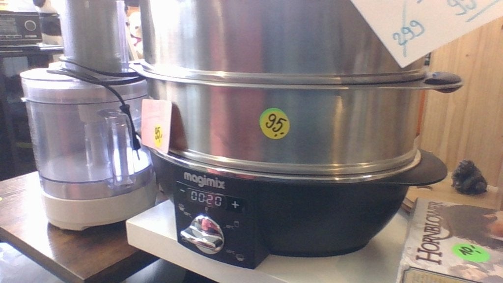 professionele steamer Magimix, Ophalen