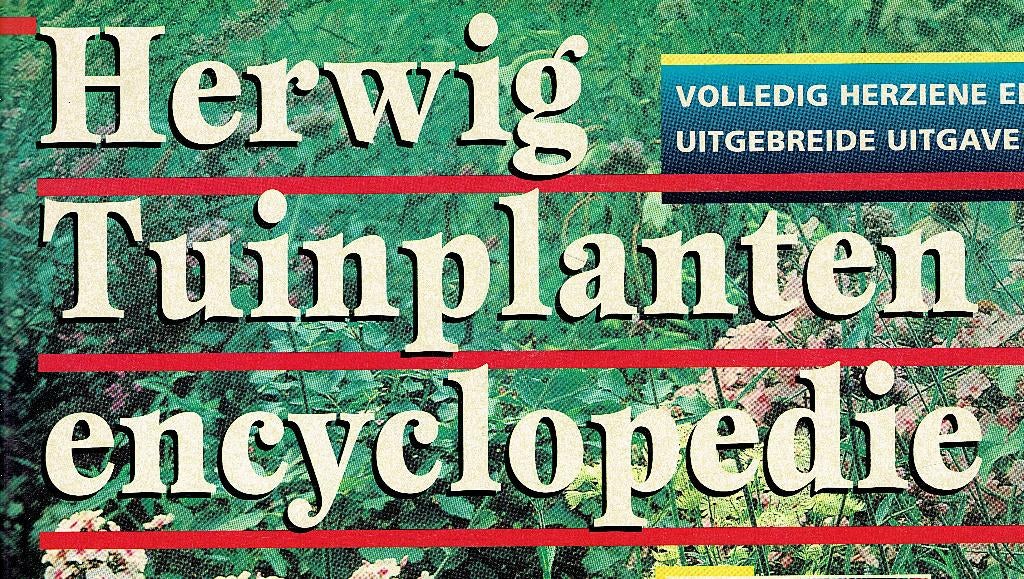 Herwig tuinplanten-encyclopedie. Standaardwerk/naslagwerk, Ophalen of Verzenden, Zo goed als nieuw, Rob Herwig