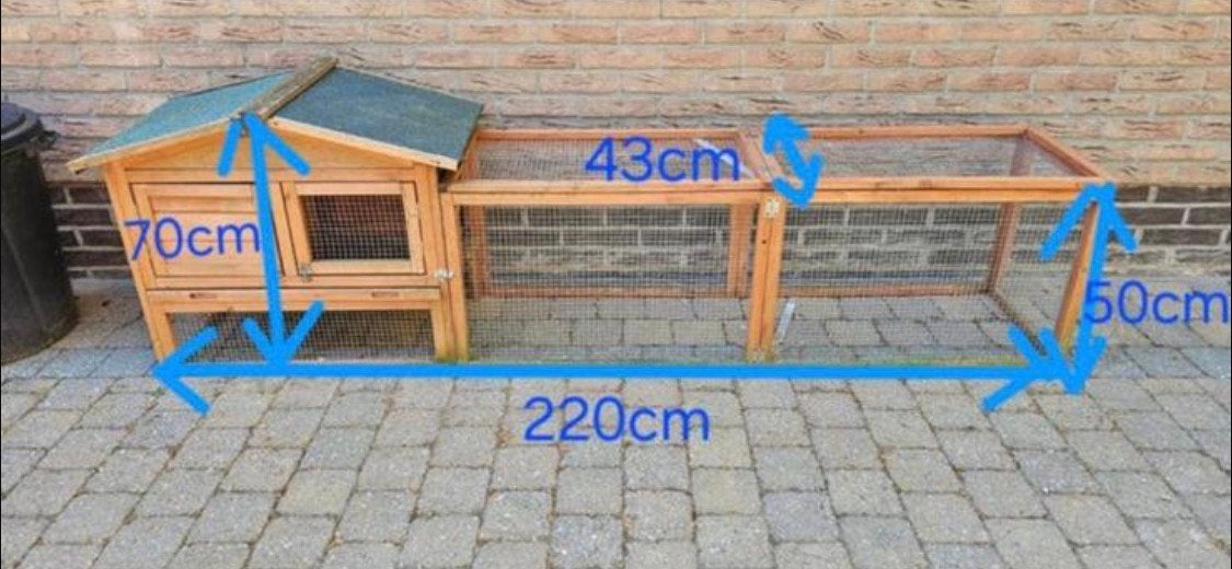 Konijnenhok, Dieren en Toebehoren, Ophalen, Gebruikt, Hok