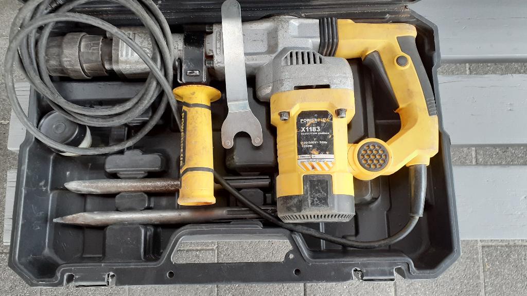 Boorhamer Powerplus model X1183, Bricolage & Construction, Enlèvement, Utilisé, 600 watts ou plus, Marteau perforateur et/ou Marteau piqueur