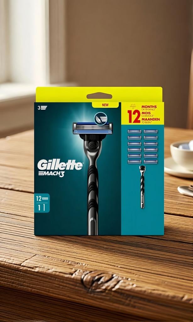 Gillette Système de Rasage Mach3, Bijoux, Sacs & Beauté, Beauté | Soins du visage, Enlèvement ou Envoi