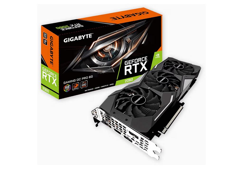 Gigabyte GeForce RTX 2060 Gaming OC Pro 6G, Enlèvement ou Envoi, Comme neuf, GDDR6