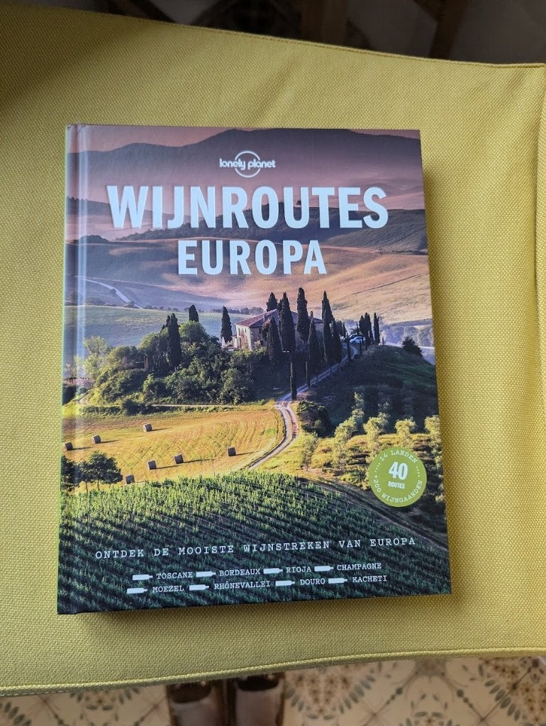 boek Wijnroutes Europa van Lonely Planet, Boeken, Lonely Planet, Europa, Ophalen of Verzenden, Zo goed als nieuw