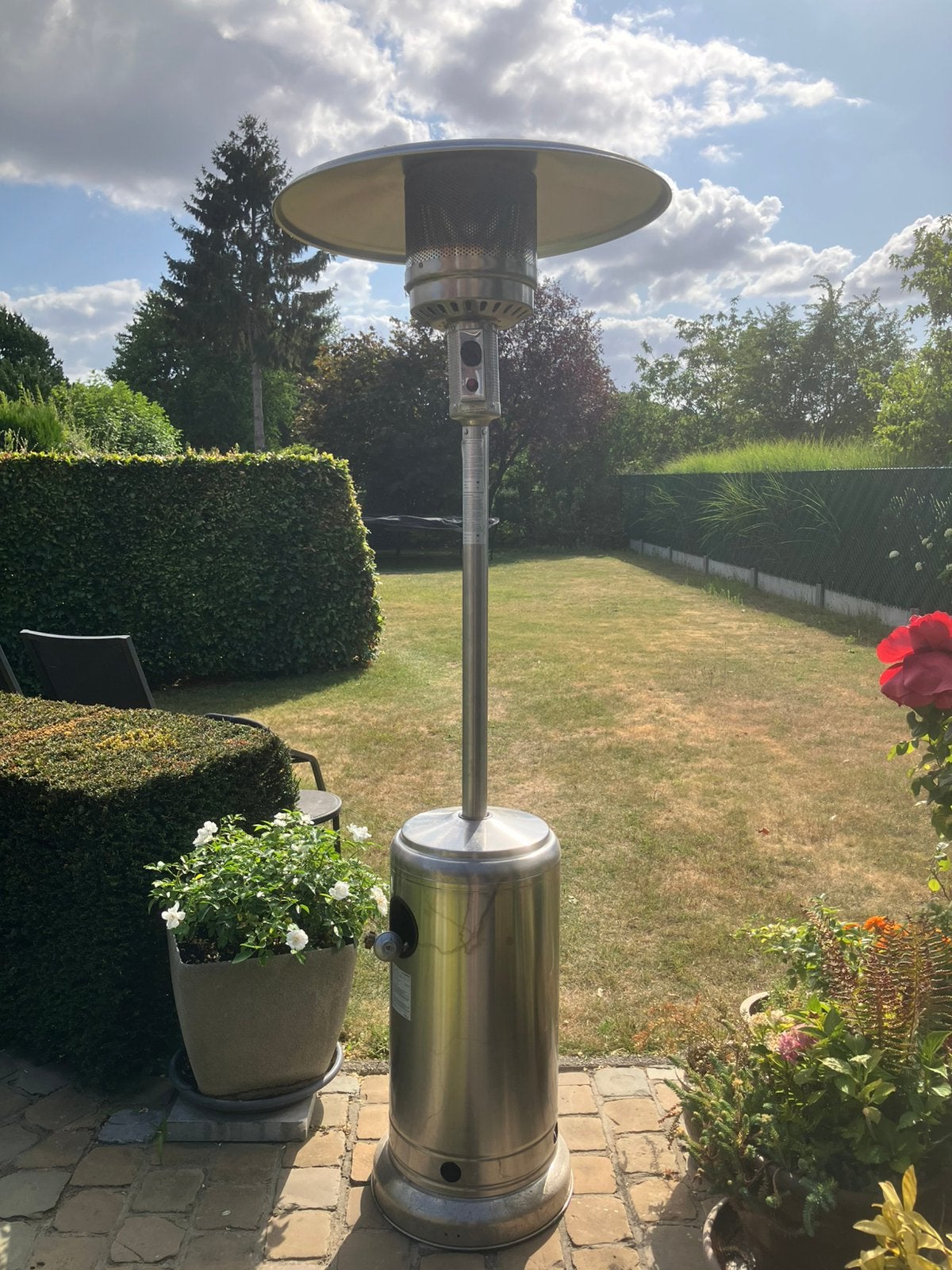 Terrasverwarmer, Ophalen, Zo goed als nieuw