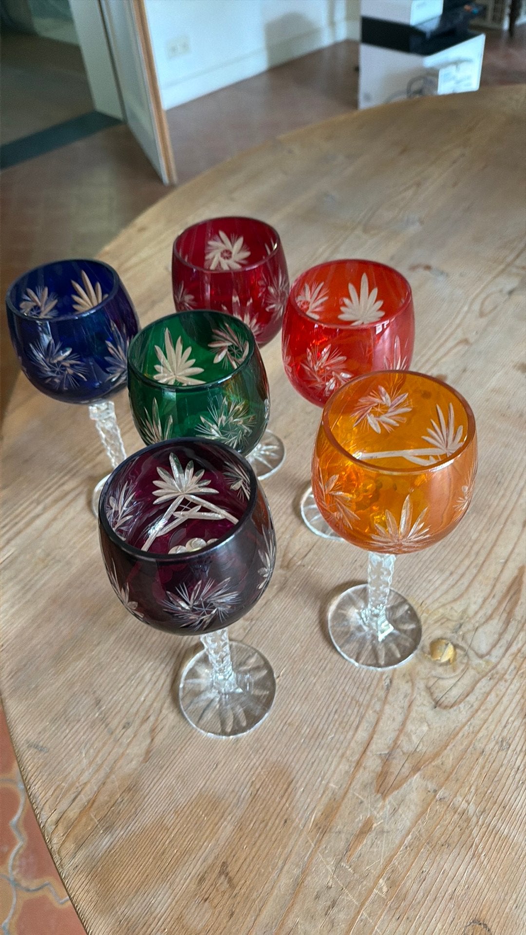 Verres en cristal, Antiquités & Art, Enlèvement