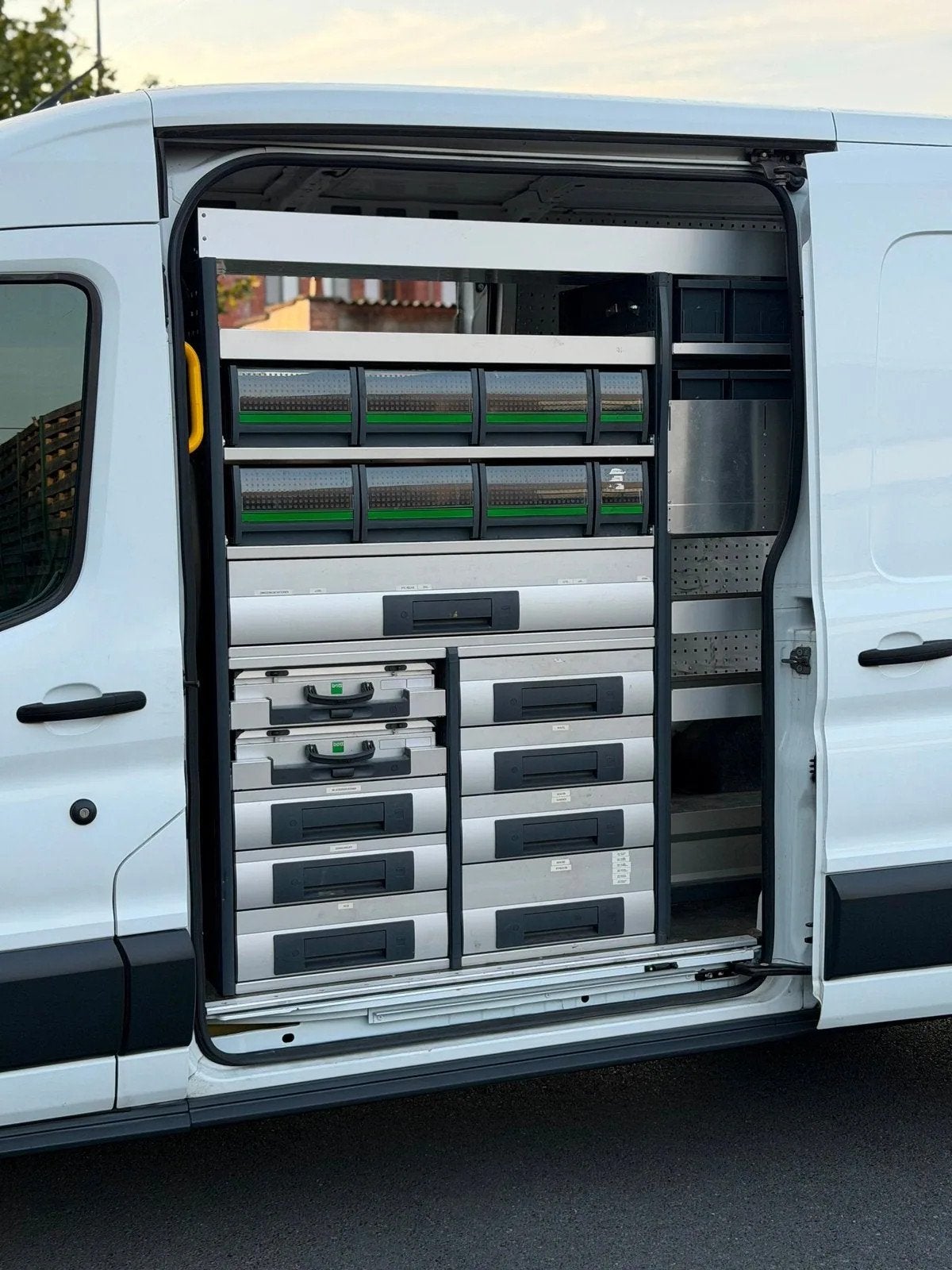 FORD TRANSIT EURO 6 / VOLLEDIG INGERICHT/ GEKEURD/, Auto's, Gebruikt, Euro 6, Bedrijf, Diesel
