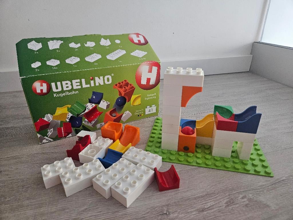 Hubelino (Duplo) katapult aanvulset, Ophalen, Compleet, Zo goed als nieuw, Duplo