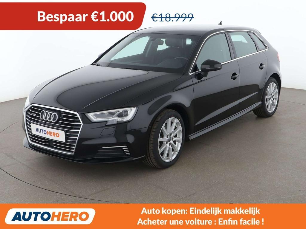 Audi A3 40 e-tron (bj 2020, automaat), Adaptive Cruise Control, Gebruikt, Zwart, 1395 cc