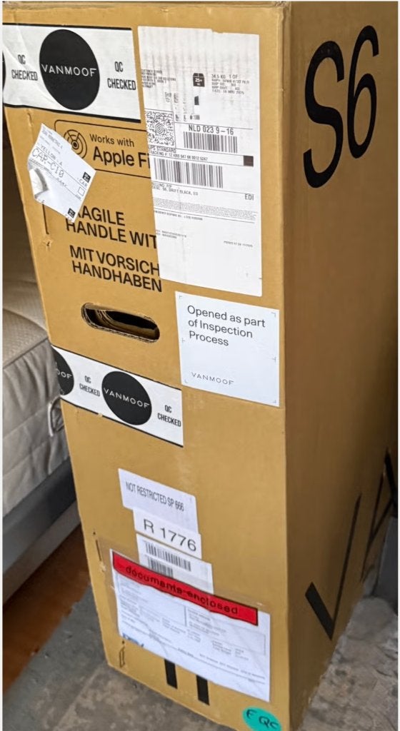 VanMoof S6 Drift black nieuw in doos + garantie., Fietsen en Brommers, Nieuw, Ophalen of Verzenden, 59 cm of meer, Vanmoof