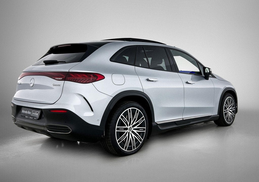 Mercedes-Benz EQE-Klasse SUV 350 4MATIC AMG Line Night Pack, Auto's, Mercedes-Benz, Automaat, Achterwielaandrijving, Lederen bekleding