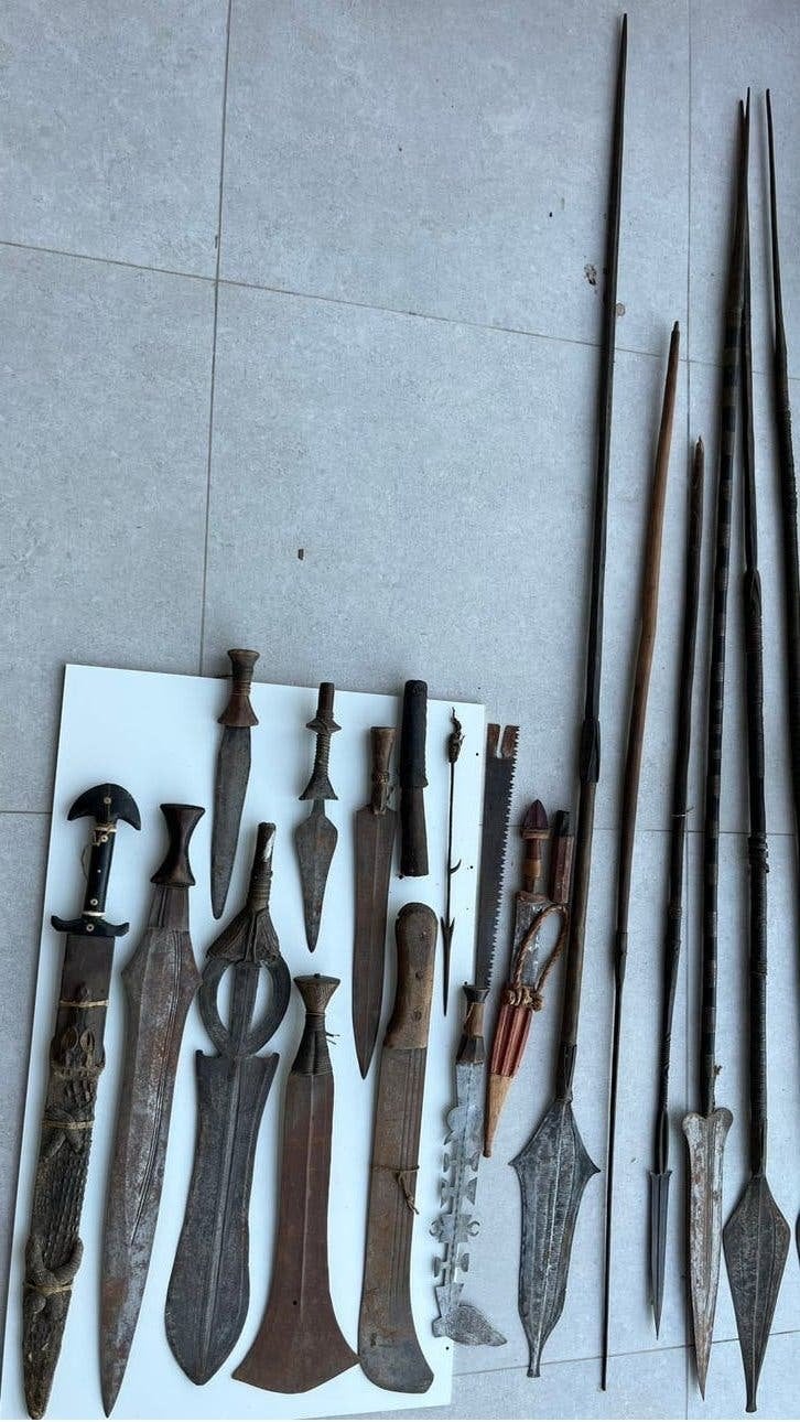 Collection d'objets anciens et ethnographiques du Congo, Enlèvement, Utilisé