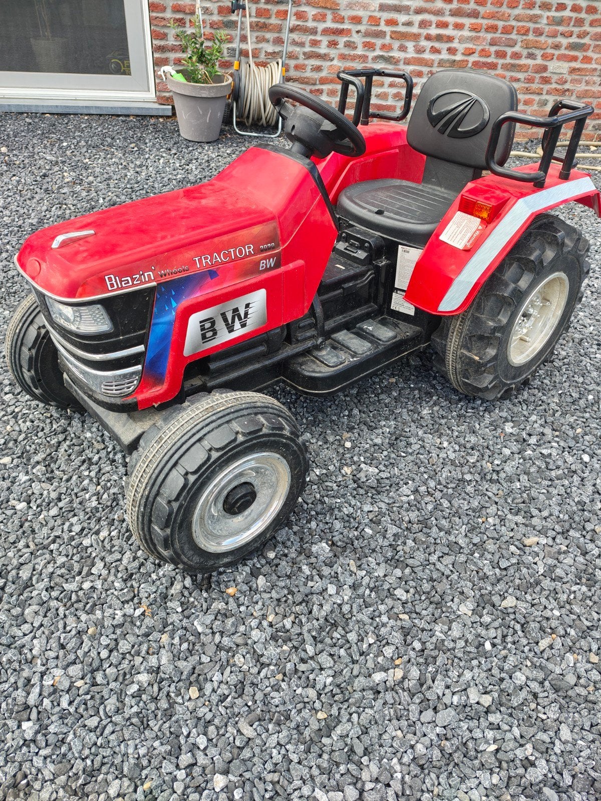 tracteur electrique, Enlèvement