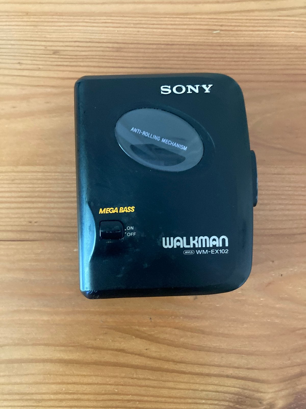 Sony Walkman WM-EX201 | zwart | Nette staat | Aandrijfbandje, Audio, Tv en Foto, Walkmans, Discmans en Minidiscspelers, Ophalen of Verzenden