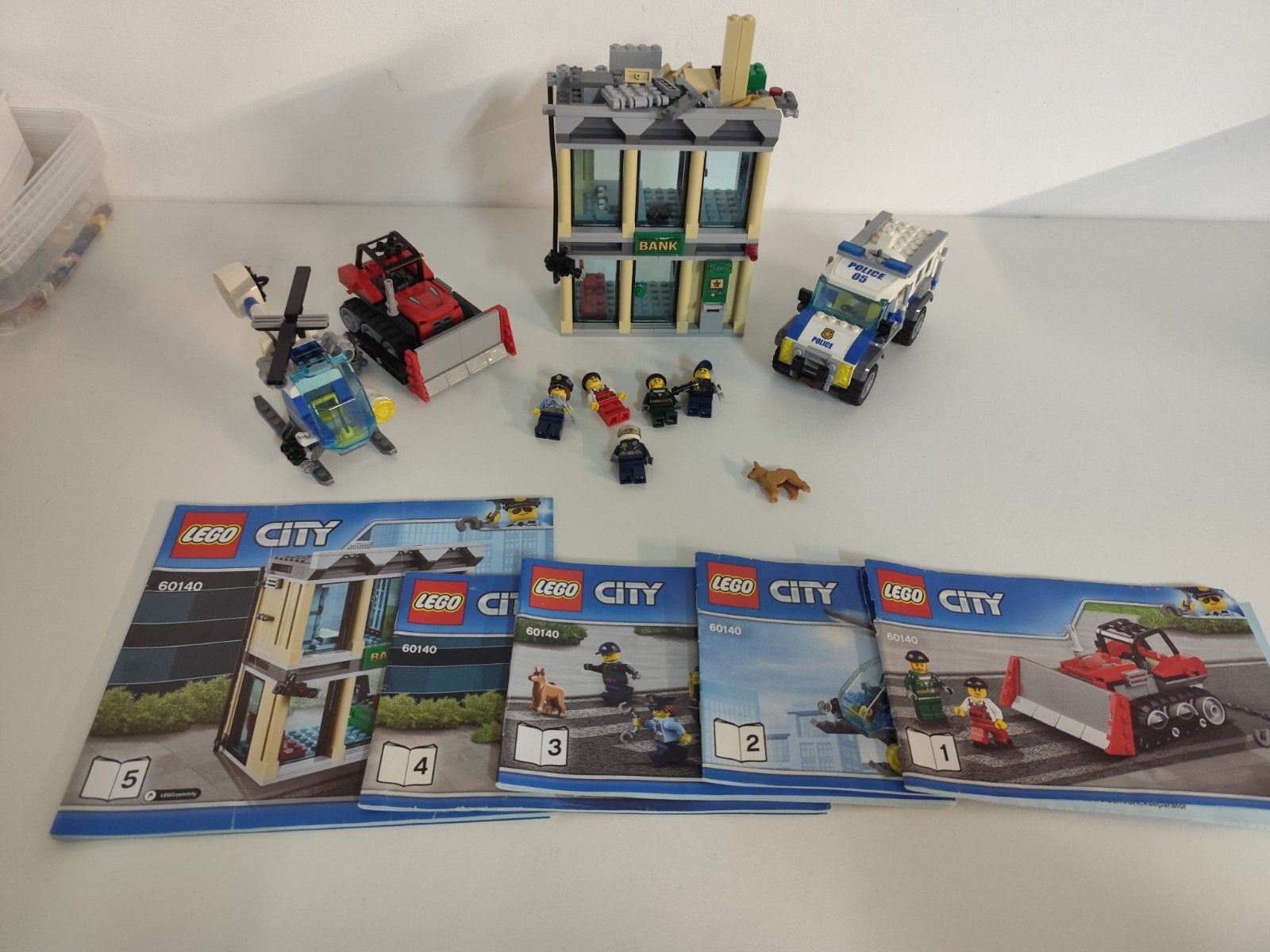 lego 60140, Lego, Ophalen of Verzenden, Compleet, Complete set