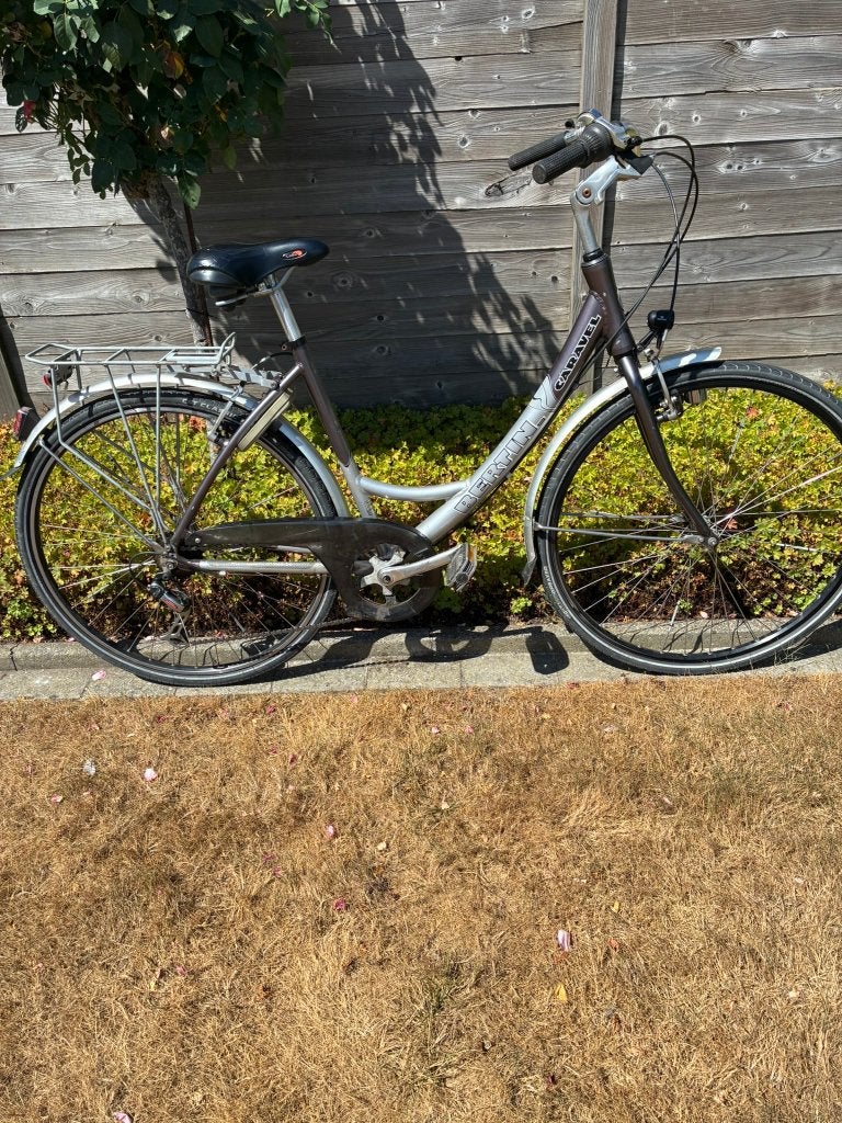 Aluminium damesfiets met versnellingen, Vélos & Vélomoteurs, Accès (extra) bas, Autres marques, Frein sur jante, Enlèvement