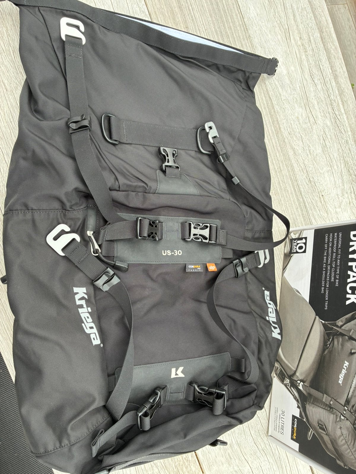 Kriega US-30 drypack, Motoren, Ophalen, Gebruikt