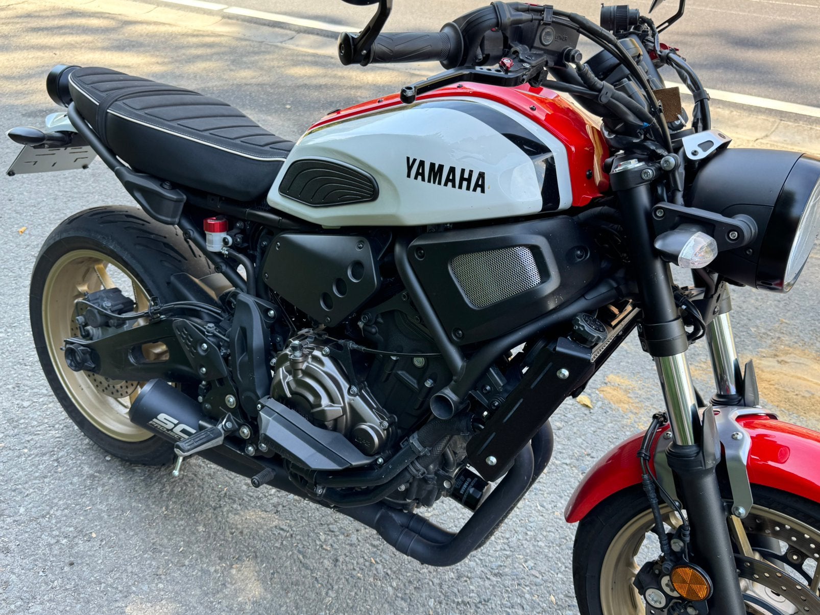 Yamaha xsr 700 2021, Motoren, Onderdelen | Yamaha, Ophalen, Gebruikt