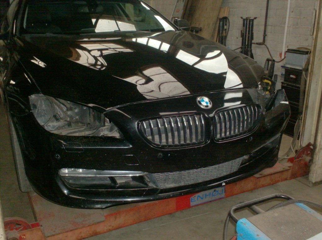 TE KOOP BMW 640I VOOR ONDERDELEN, Autos : Divers, Automatique, Enlèvement, 3000 cm³, Coupé