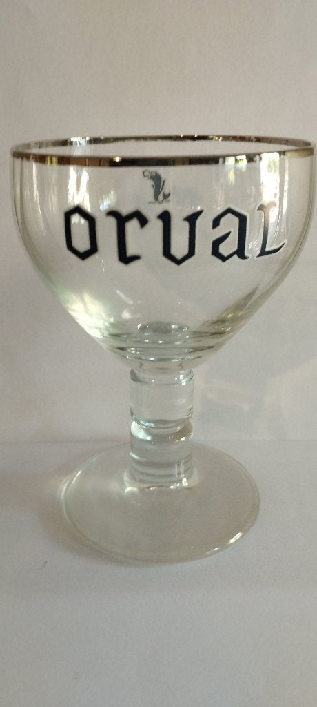 Verre galopin Orval, Ophalen of Verzenden, Zo goed als nieuw, Bierglas
