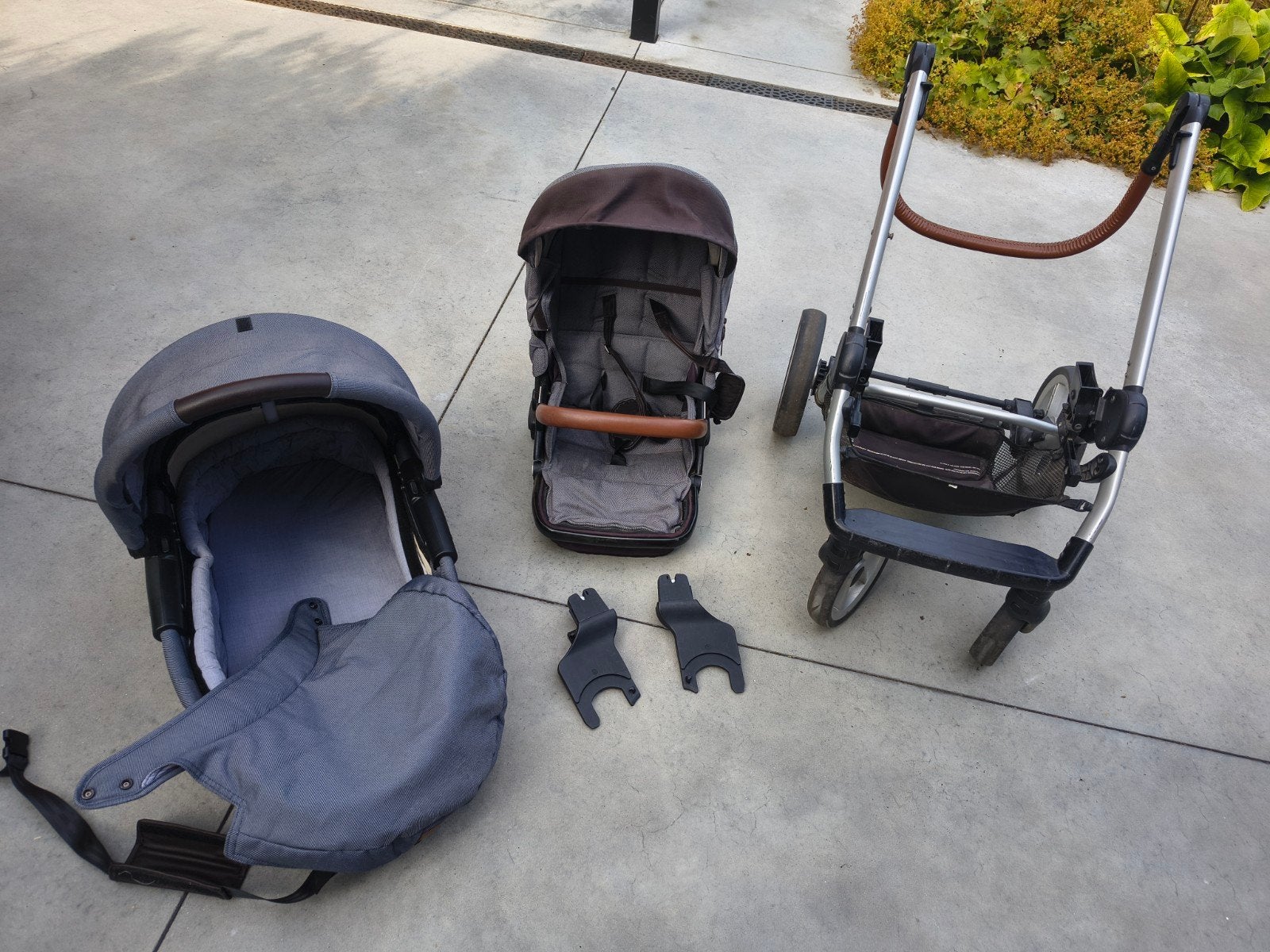 kinderwagen Mutsy met draagmand, Ophalen, Kinderwagen, Mutsy
