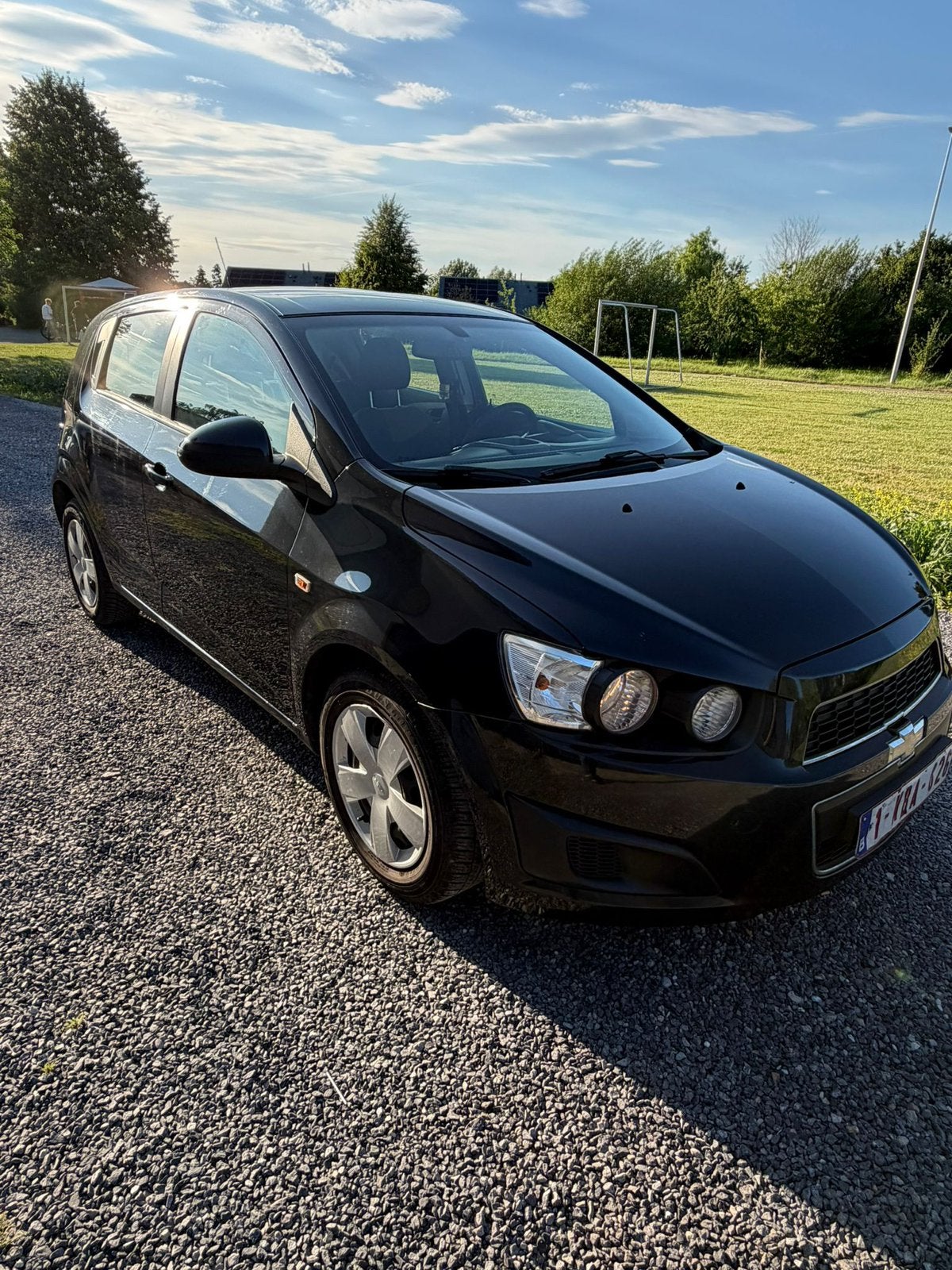 Chevrolet aveo 2013 1.3 CDTI 16V Euro5, Auto's, Chevrolet, Euro 5, Stof, Zwart, 5 deurs