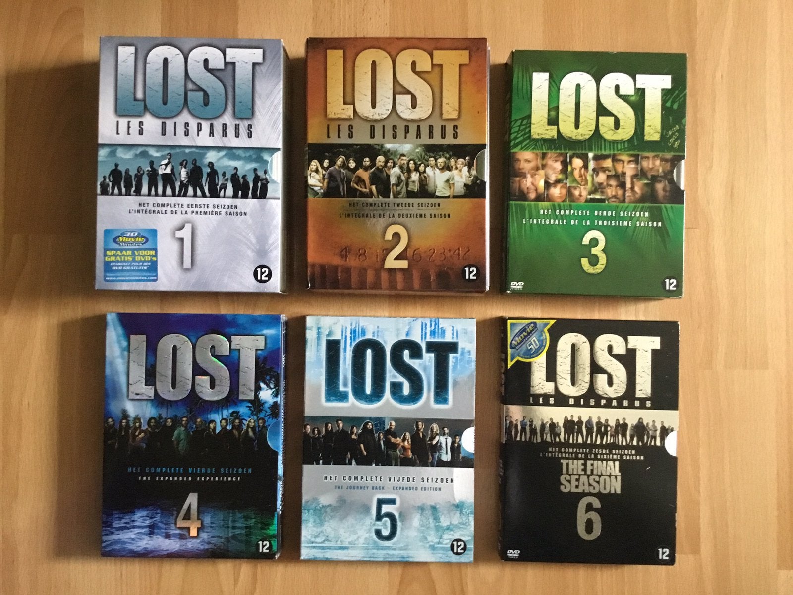 Dvd’s serie Lost les disparus seizoen 1 tem. 6, Ophalen of Verzenden
