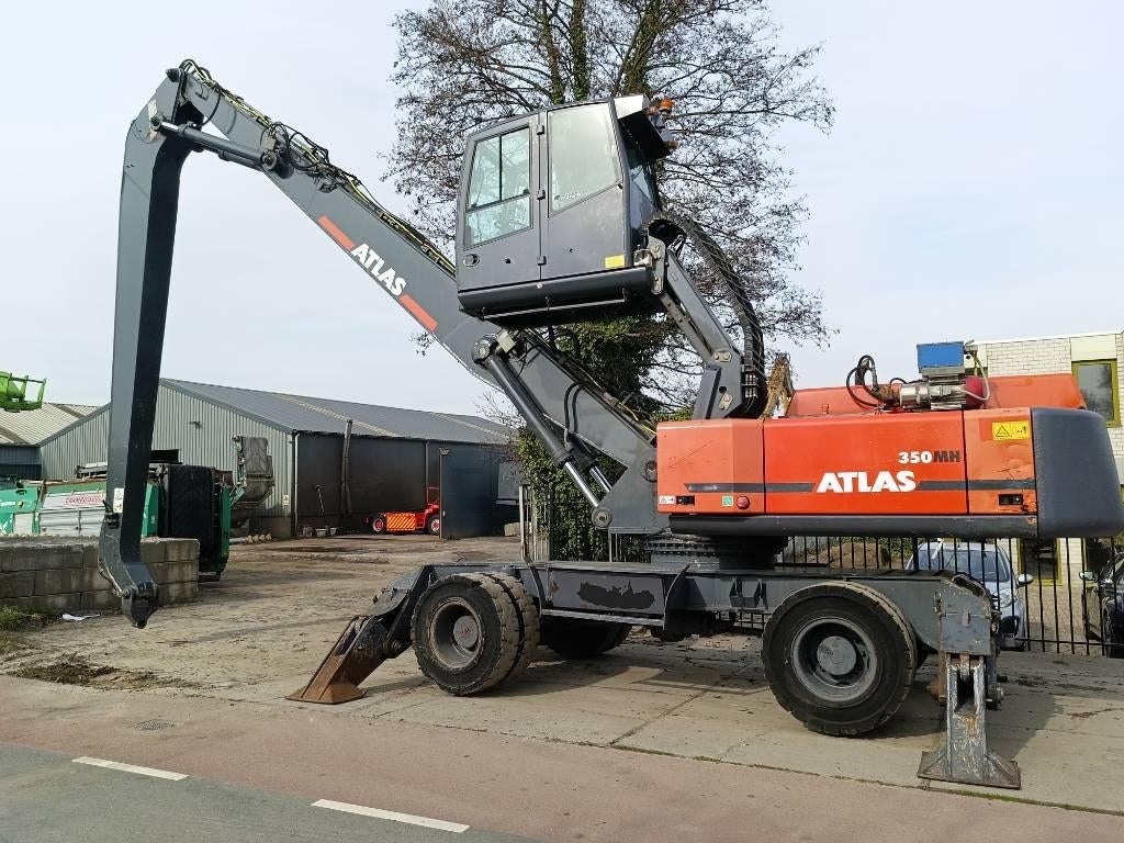 Atlas 350 MH overslag kraan waste handler umslag bagger, Zakelijke goederen, Machines en Bouw | Kranen en Graafmachines, Kraan