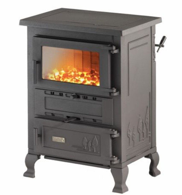 Poêle à charbon et/ou à bois Efuel, Maison & Meubles, Enlèvement, Poêle à bois