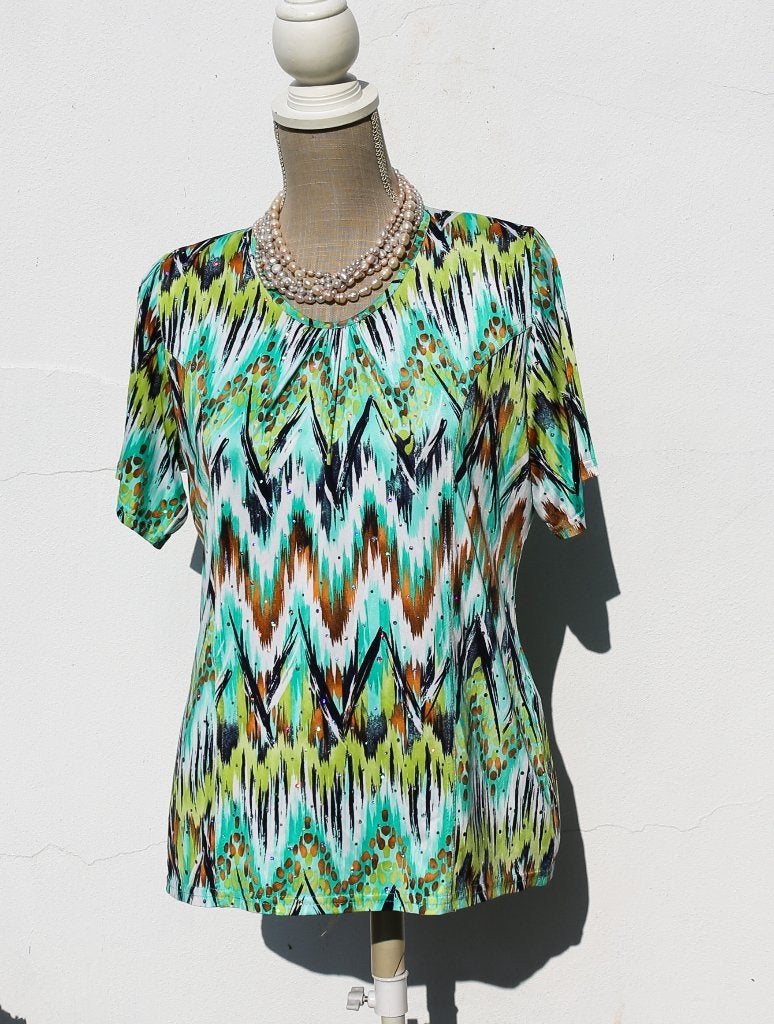 Zeer mooie glanzende blouse T38-40, Kleding | Dames, Blouses en Tunieken, Band'à part, Ophalen of Verzenden, Zo goed als nieuw