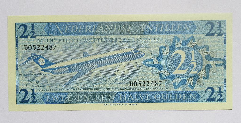 Antilles néerlandaises 2½ florins 1970, Timbres & Monnaies, Envoi
