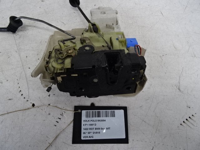 PORTIERSLOT LINKS VOOR Volkswagen Polo IV (9N1 / 2/3), Gebruikt, Voor, Volkswagen