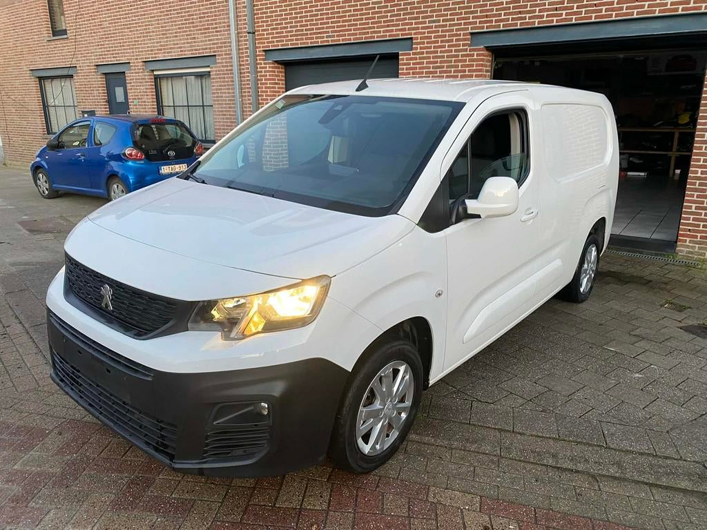 Peugeot partner long chassis euro 6d, Auto's, Euro 6, Wit, 5 deurs, Particulier