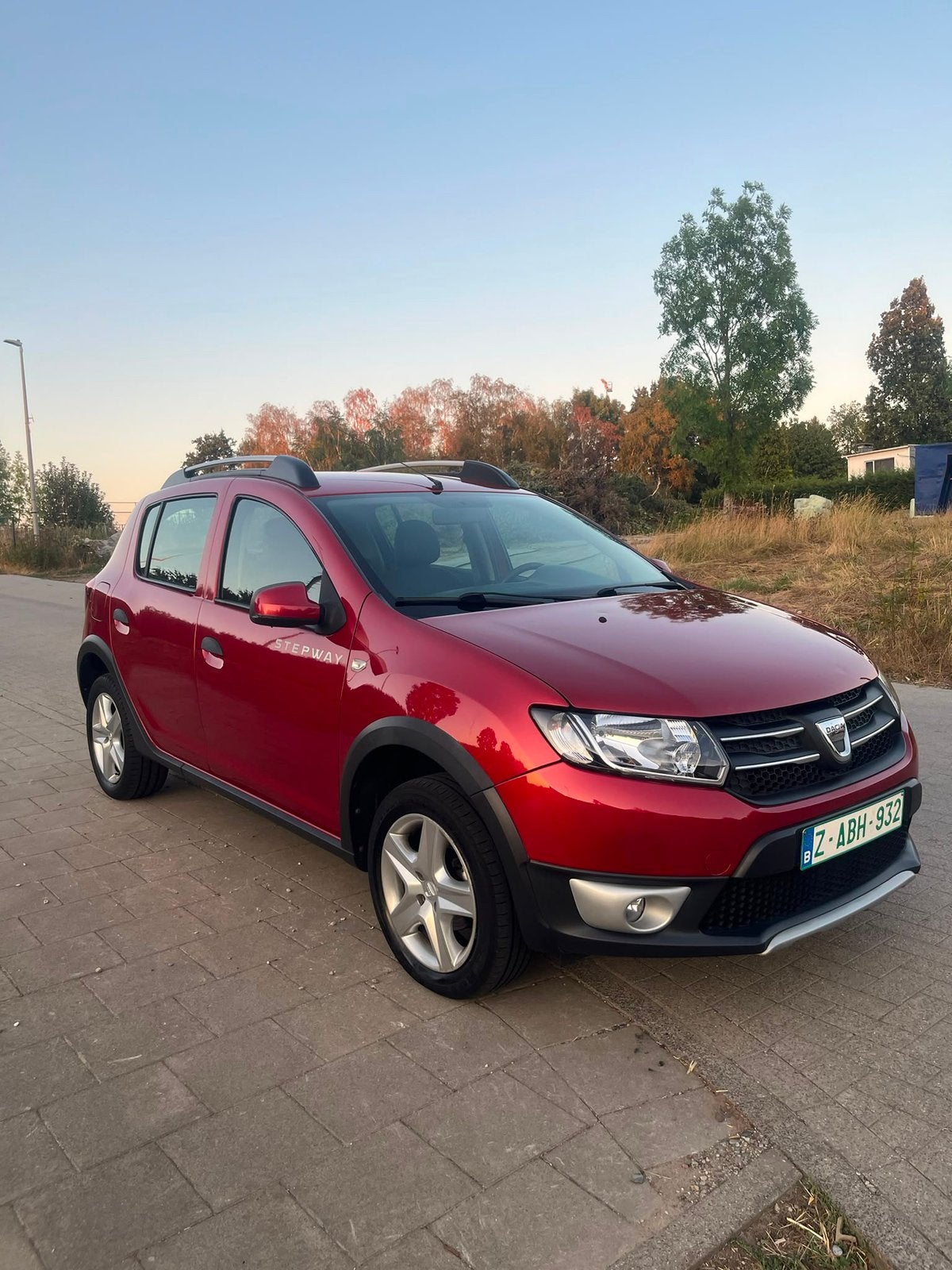 Dacia sandero stepway 0.9i, Rouge, Achat, Entreprise, Boîte manuelle