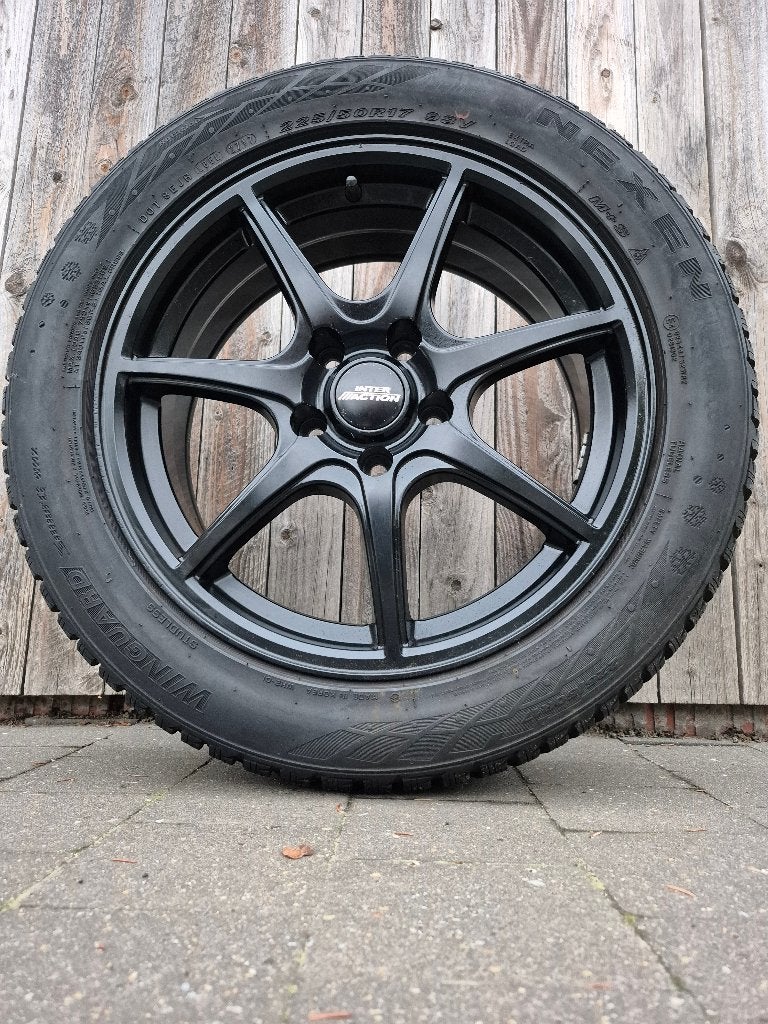 Velgen met winterband voor Mazda CX3, Auto-onderdelen, Ophalen, Gebruikt, Velg(en), 17 inch