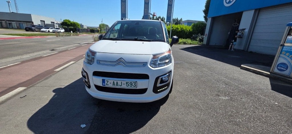 c3 picasso in topstaat met slechts 82929 km met navie, Auto's, Voorwielaandrijving, Euro 6, 1199 cc, Wit