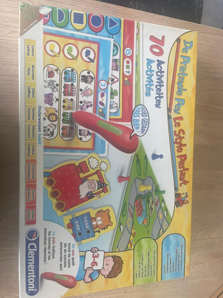 De pratende pen clementoni, Kinderen en Baby's, Ophalen, Zo goed als nieuw