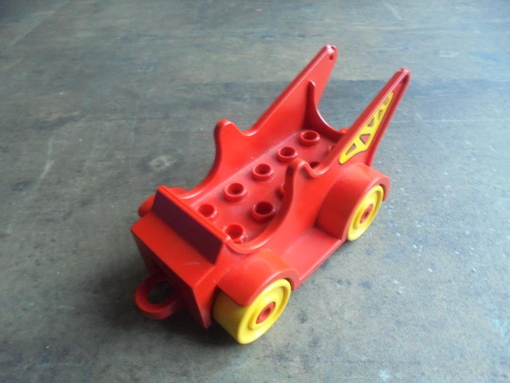 Lego Duplo Car Base 2x6 with Body Truck (zie foto's), Envoi, Utilisé, Briques en vrac, Duplo