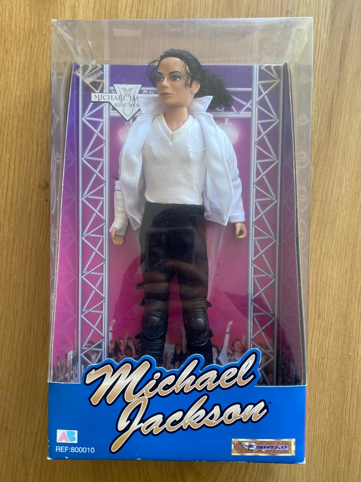 Zeldzame Singing Michael Jackson pop, Verzamelen, Poppen, Ophalen, Zo goed als nieuw, Pop