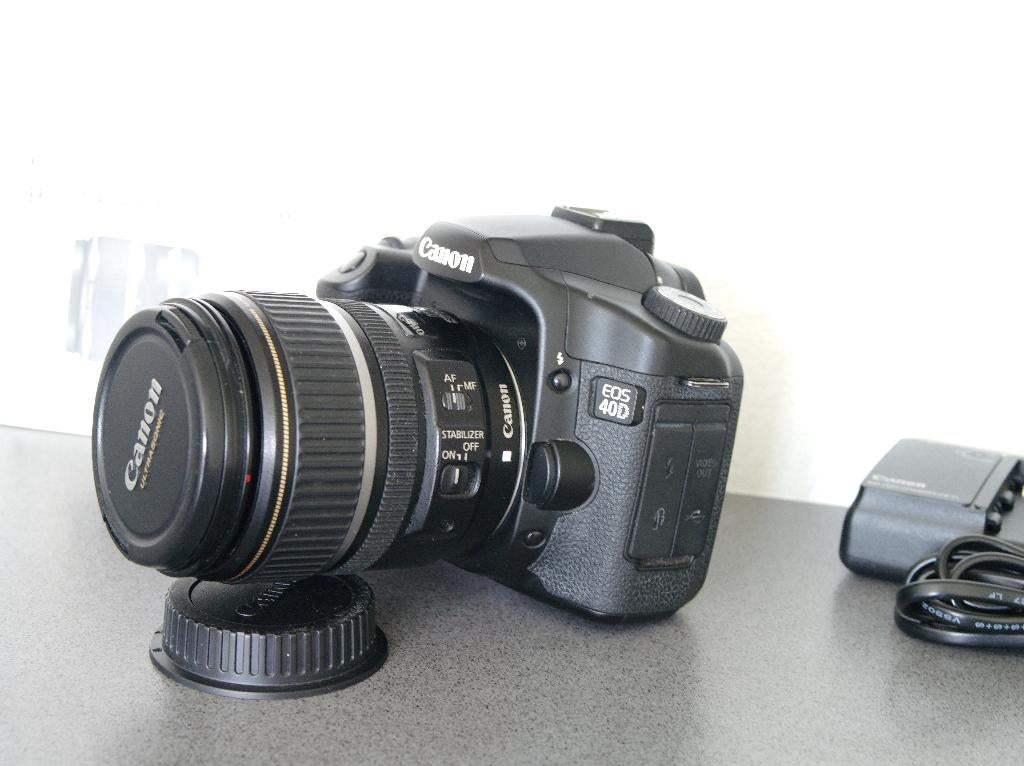 Canon 40d met canon 17-85mm lens beeldstabilisatie, Ophalen, Gebruikt, Canon
