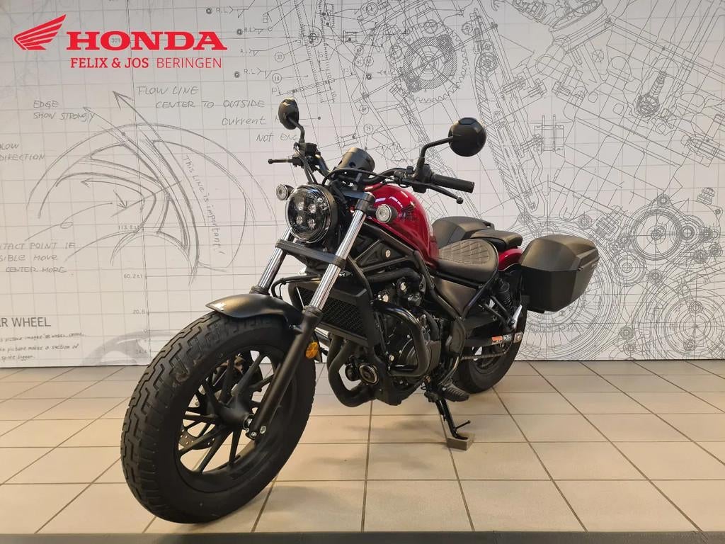Honda CMX 500 Rebel (bj 2023), Motoren, Chopper, Bedrijf, 12 t/m 35 kW, 500 cc