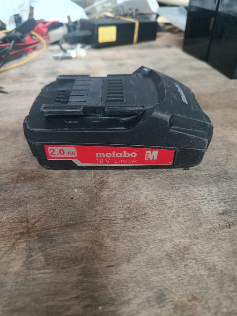 metabo 25596 18v 2ah accu, Enlèvement