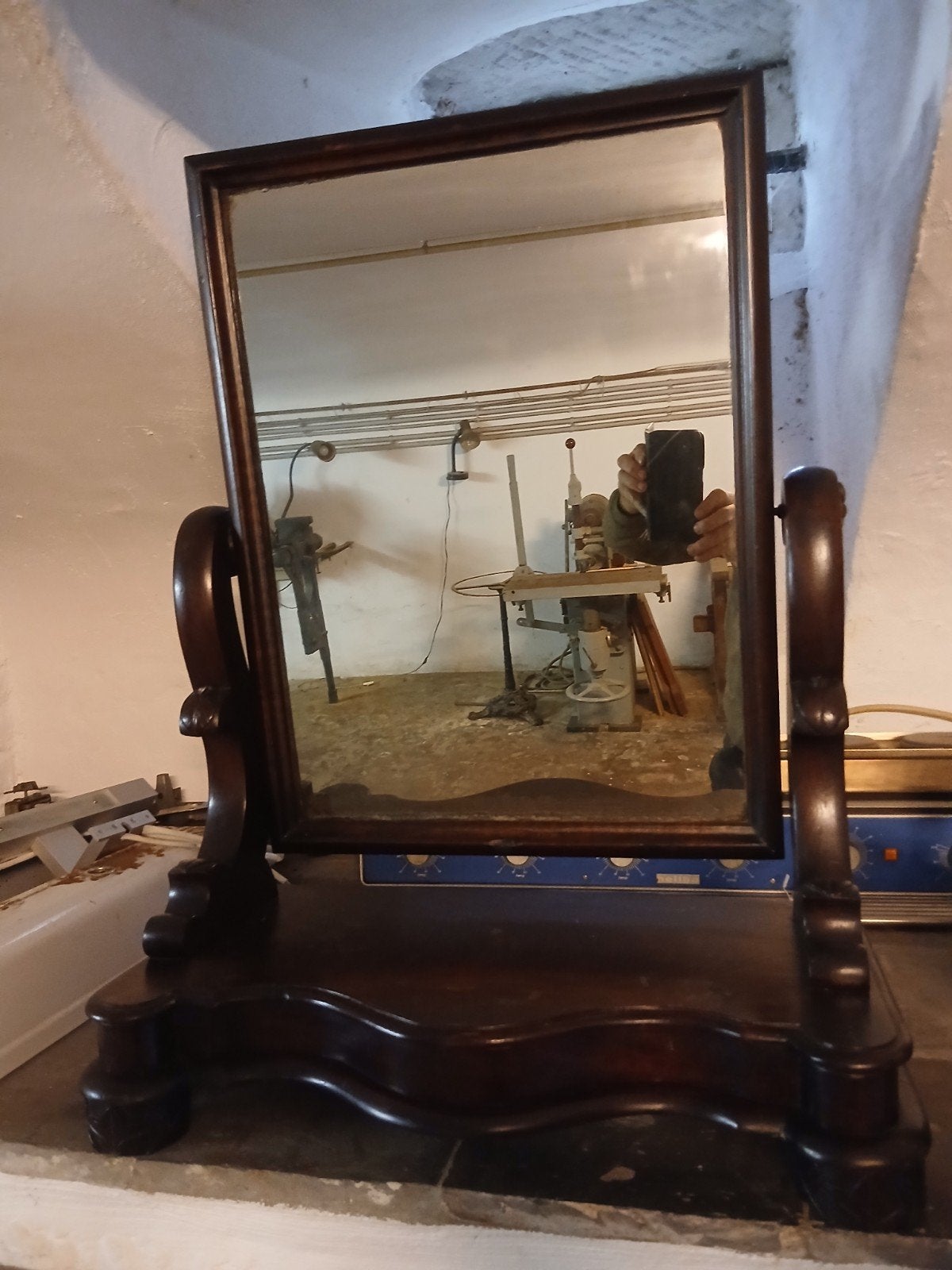 Joli miroir ancien., Enlèvement